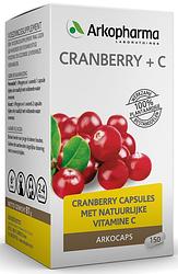 Foto van Arkocaps cranberry + c capsules 150st