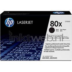 Foto van Hp 80x zwart toner