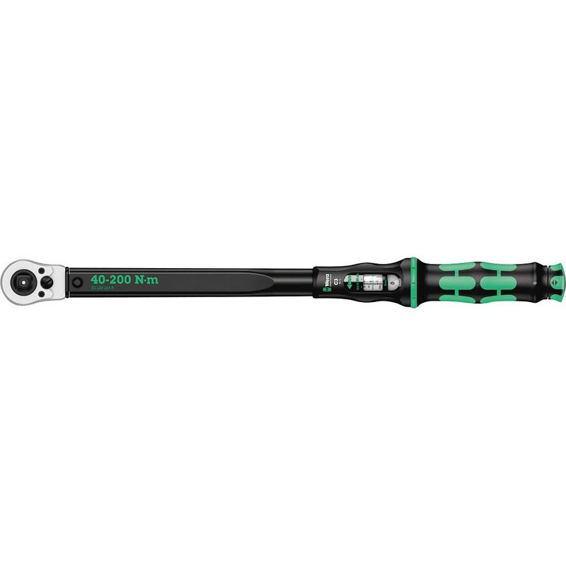 Foto van Wera click-torque c 3 r/l 05075626001 momentsleutel 1/2 (12.5 mm) 40 - 200 nm