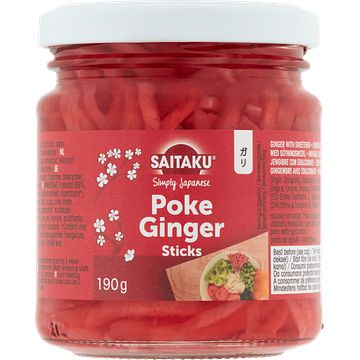 Foto van Saitaku poke ginger sticks 190g bij jumbo