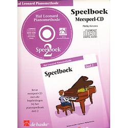 Foto van De haske hal leonard pianomethode speelboek 2 meespeel-cd