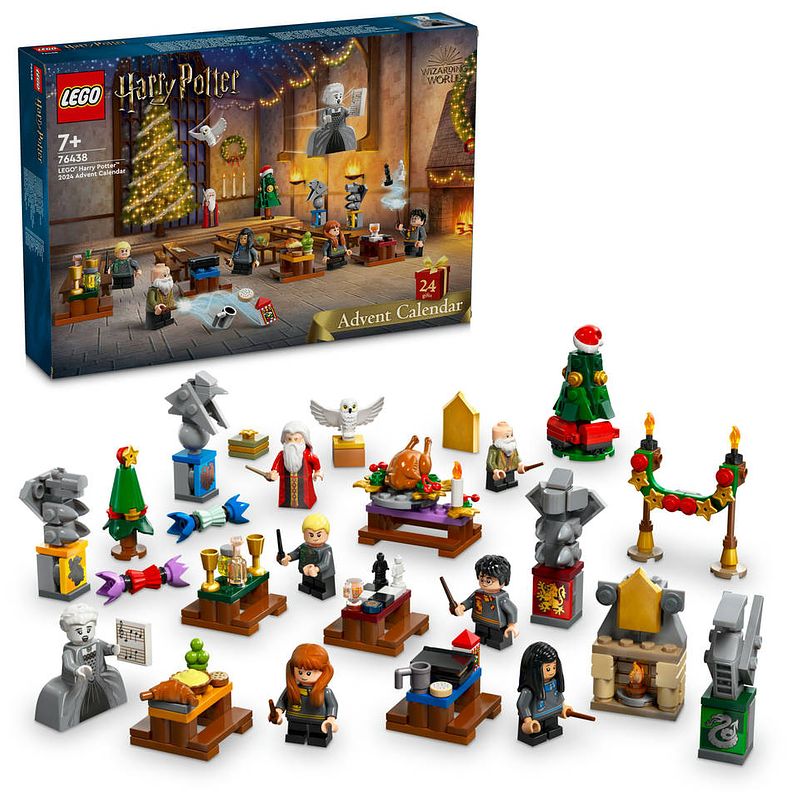 Foto van Lego harry potter adventkalender 2024 76438