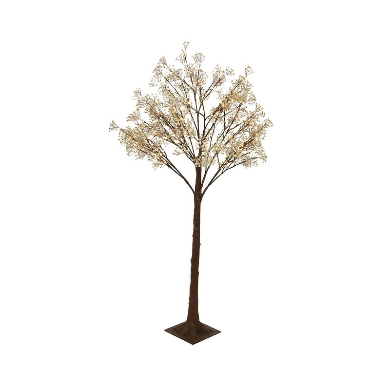 Foto van Lumineo - led boom bloem buit l150 cm-126l wit