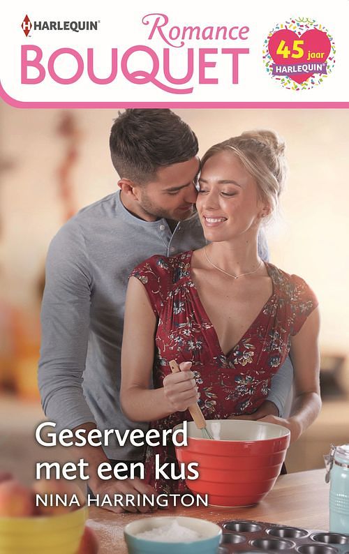 Foto van Geserveerd met een kus - nina harrington - ebook