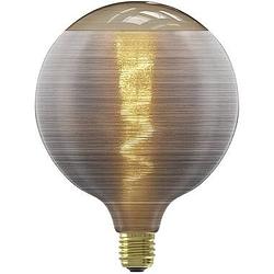 Foto van Led filament silklamp dimbaar - grijs - e27 - 4w - 80lm - leen bakker