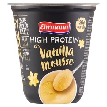 Foto van Ehrmann high protein vanilla mousse 200g bij jumbo