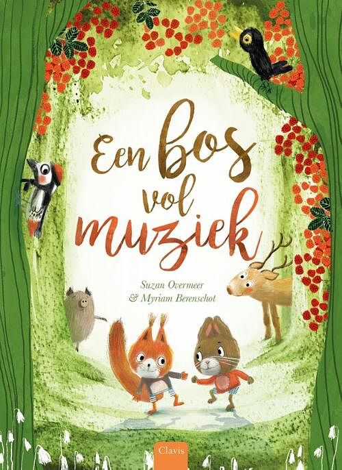 Foto van Een bos vol muziek - suzan overmeer - hardcover (9789044845563)