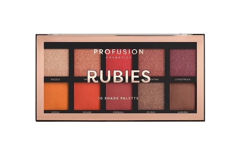 Foto van Profusion rubies 10 shade palette