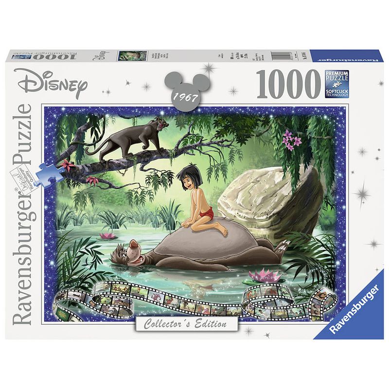 Foto van Ravensburger puzzel disney jungle boek - 1000 stukjes