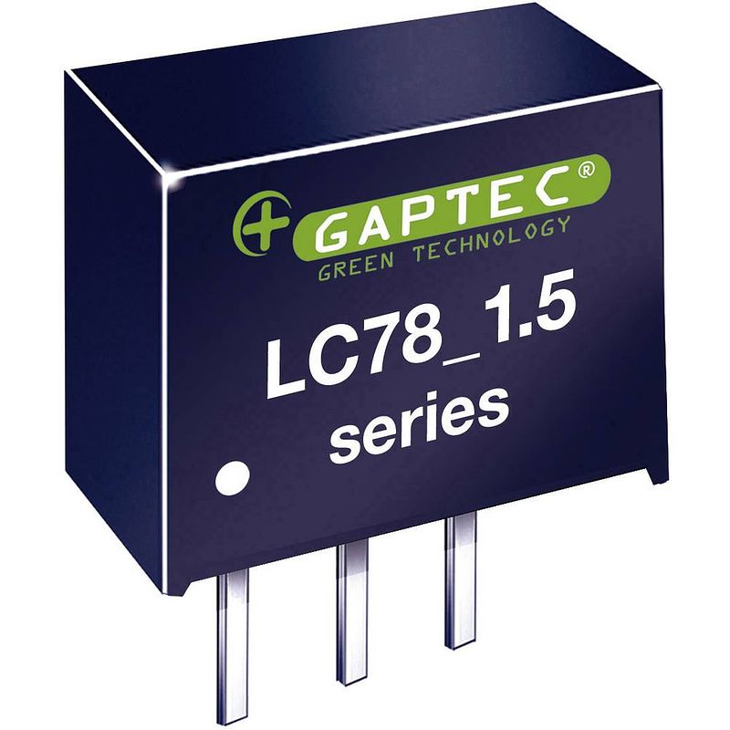 Foto van Gaptec lc78_12-1.5 dc/dc-converter, print 12 v/dc 12 v/dc 1500 ma 18 w aantal uitgangen: 1 x