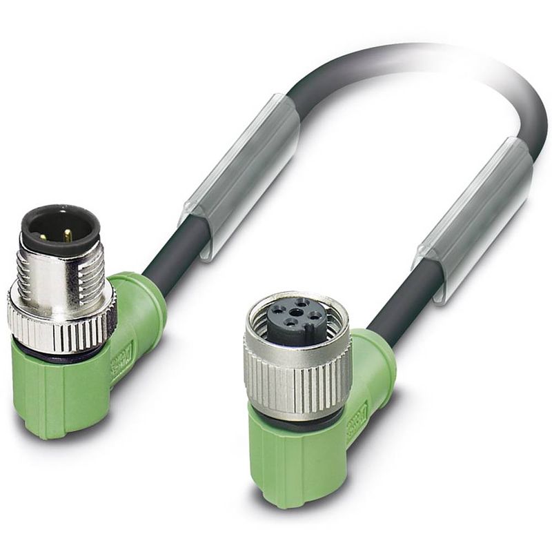 Foto van Phoenix contact 1539305 sensor/actuator connector, geassembleerd m8 aantal polen: 4 bus, recht 5.00 m 1 stuk(s)