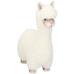 Foto van Tom beeld alpaca wol 14,5 cm wit