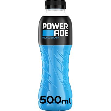 Foto van Powerade mountain blast isotonic sports drink 500ml bij jumbo