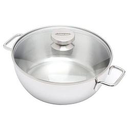 Foto van Demeyere apollo 7 braadpan met glasdeksel 28cm - glasdeksel