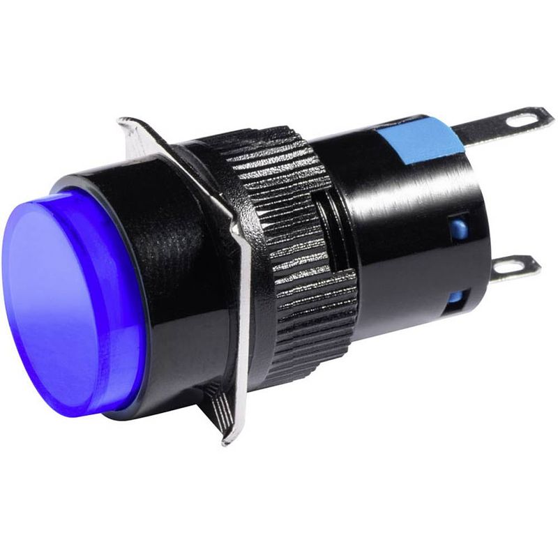 Foto van Barthelme 58500114 led-signaallamp blauw 12 v dc/ac 58500114