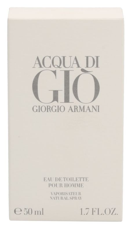 Foto van Giorgio armani acqua di gio pour homme eau de toilette 50ml