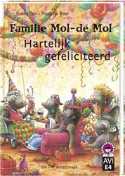 Foto van Familie mol -de mol viert feest - burny bos - hardcover (9789051161557)