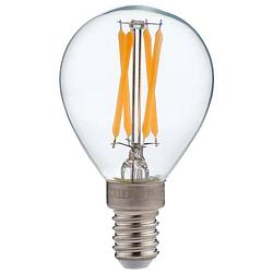 Foto van Led filament kogellamp 240v 3,5w e14 p45 dimbaar