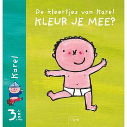 Foto van De kleertjes van karel. kleur je mee? / 3 jaar