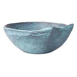 Foto van Benoa hampton blue patina decorative bowl large 39 cm