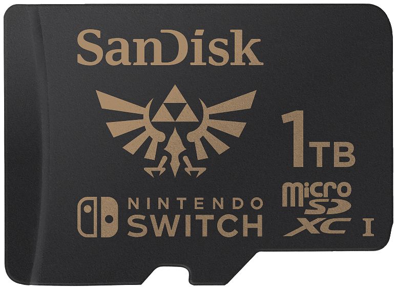 Foto van Sandisk microsdxc extreme gaming 1tb zelda (nintendo licensed)