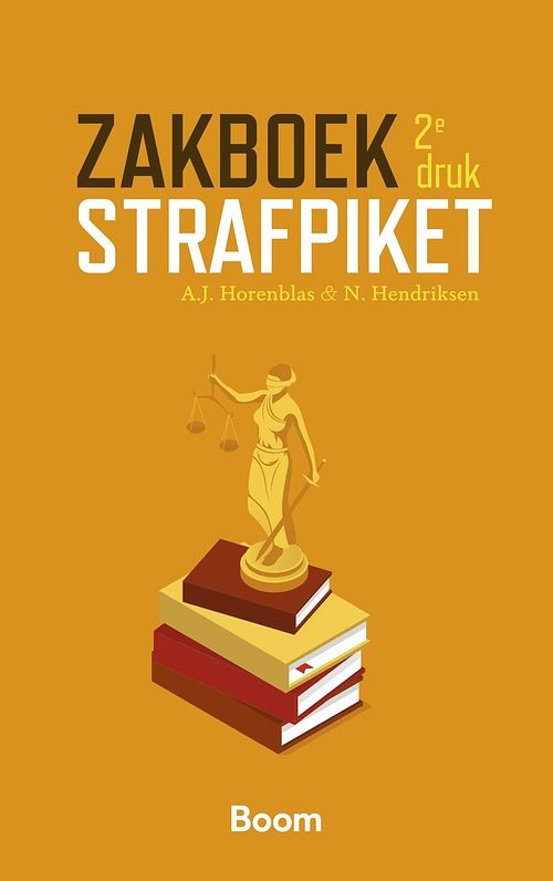 Foto van Zakboek strafpiket - a.j. horenblas, n. hendriksen - ebook