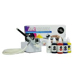 Foto van Crafts & co airbrush set met acrylverf