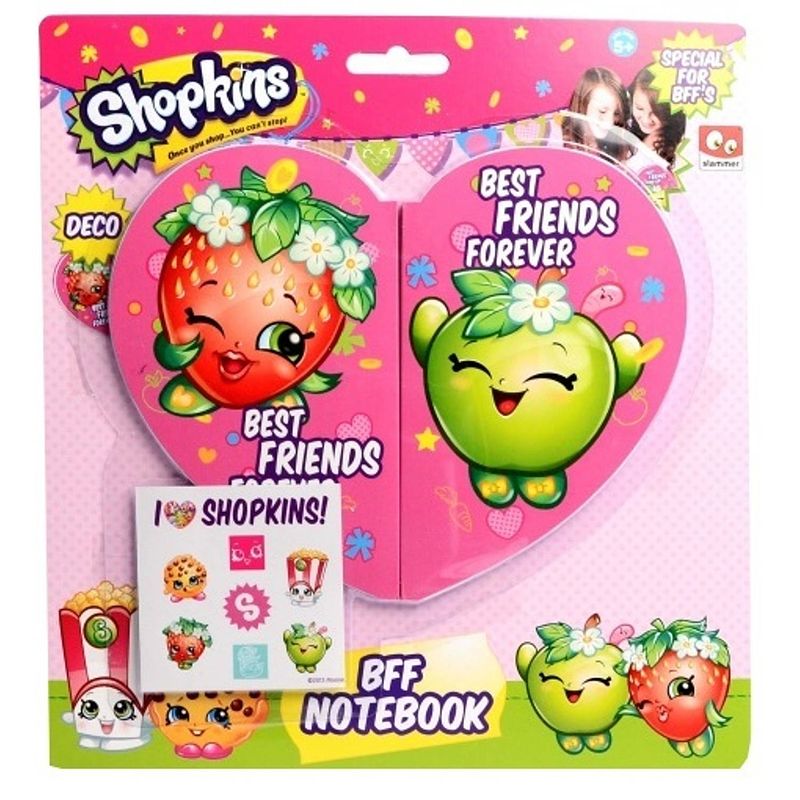 Foto van Slammer shopkins dagboekset bff 3-delig