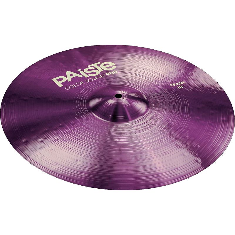 Foto van Paiste color sound 900 purple medium crash 18 inch