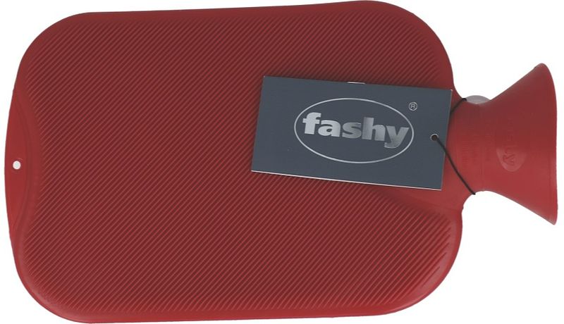 Foto van Fashy warmwaterzak dubbele rib cranberry