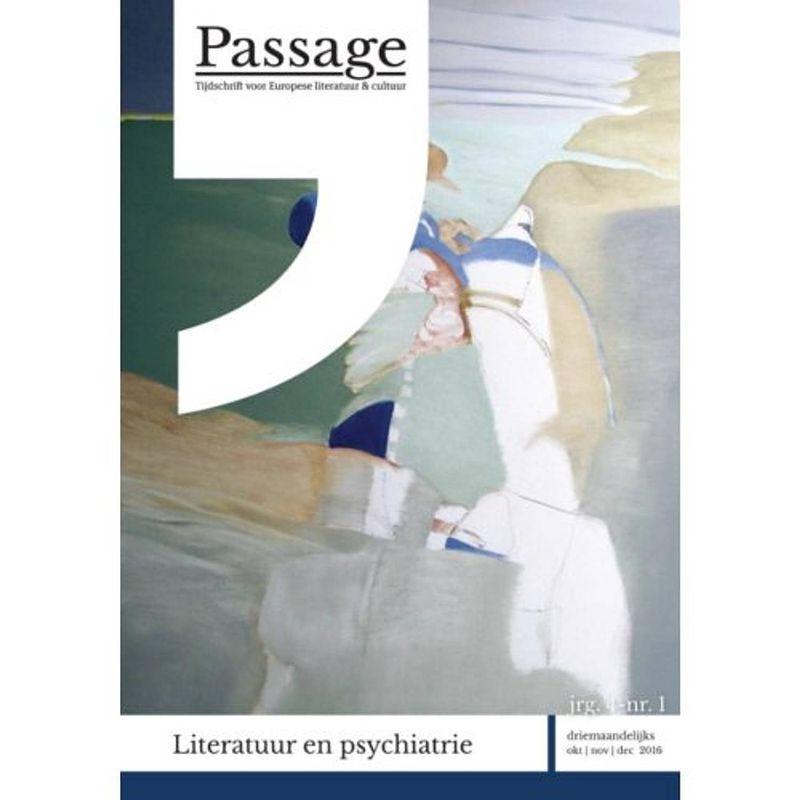 Foto van Literatuur & psychiatrie - passage - tijdschrift