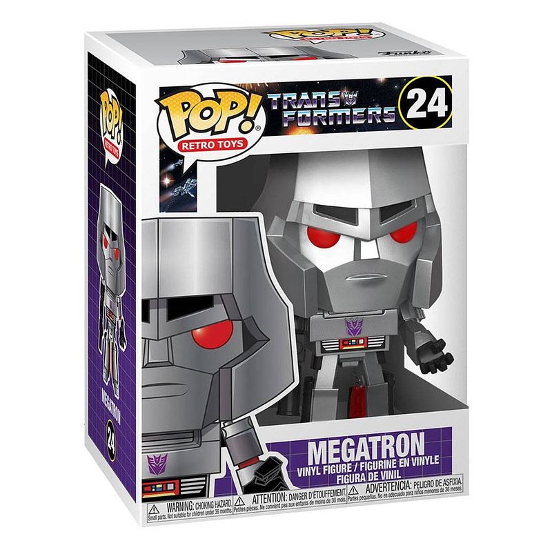 Foto van Pop retro toys: transformers - megatron - funko pop #24