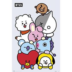 Foto van Grupo erik bt21 characters poster 61x91,5cm