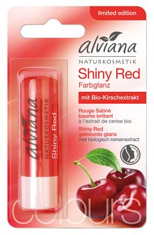 Foto van Alviana lipverzorging shiny red