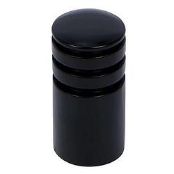 Foto van 2 knoppen cylinder ø16mm - zwart - leen bakker