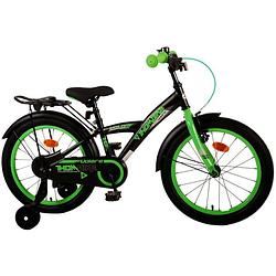 Foto van Volare thombike kinderfiets - jongens - 18 inch - zwart groen