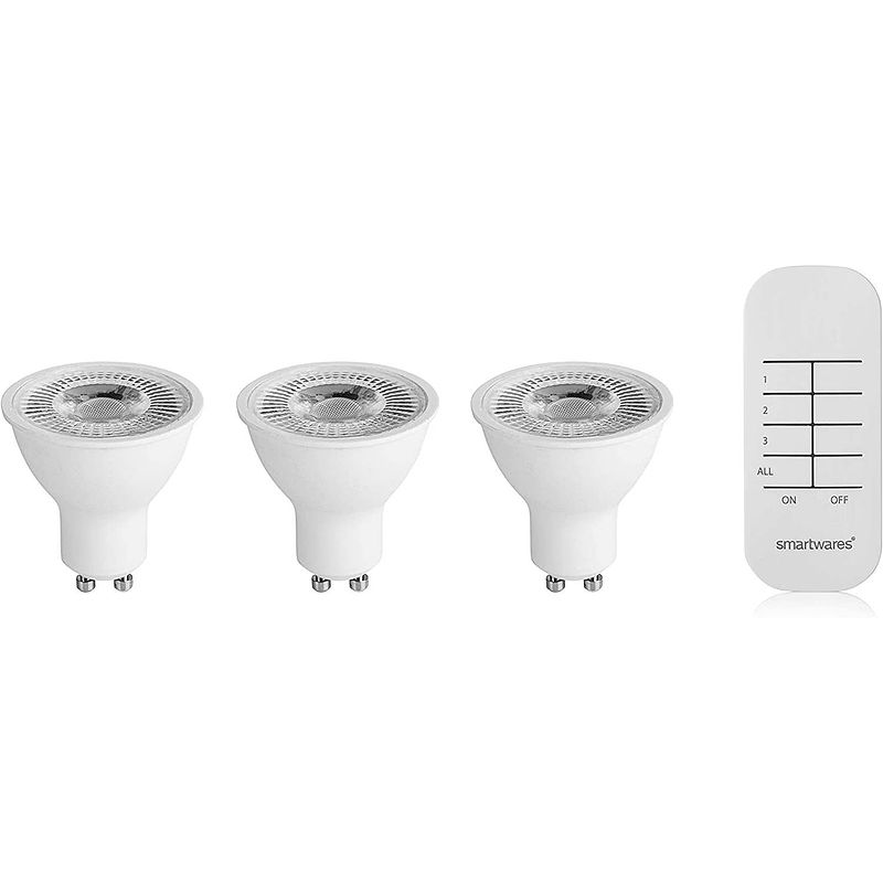 Foto van Smartwares spot schakelset met afstandsbediening sh4-99556