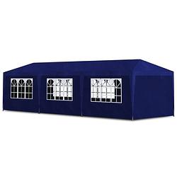 Foto van Vidaxl partytent 3x9 m blauw