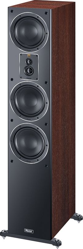 Foto van Magnat signature 507 per stuk vloerstaande speaker bruin