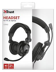 Foto van Trust como headset headset zwart