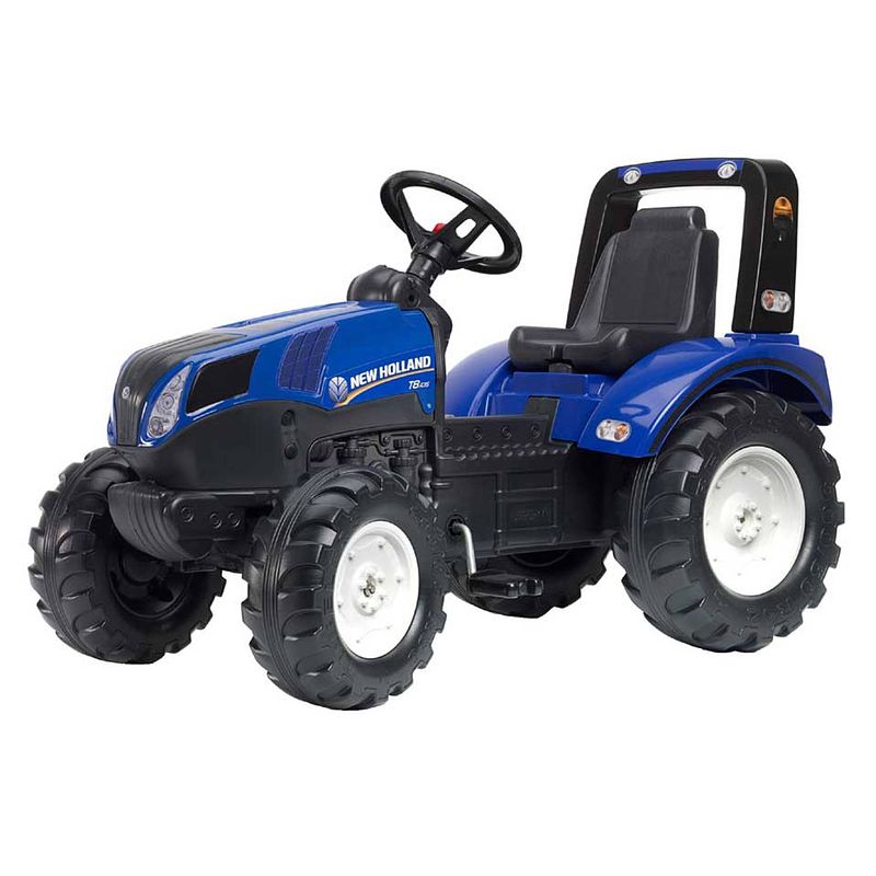 Foto van Falk new holland traptractor - blauw