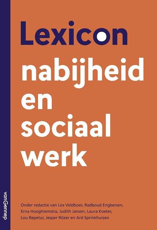 Foto van Lexicon nabijheid en sociaal werk - paperback (9789461645784)