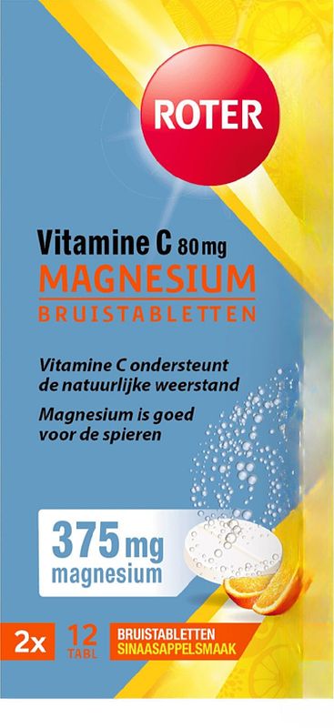 Foto van Roter vitamine c & magnesium bruistabletten