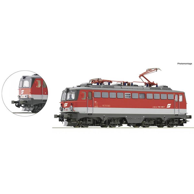 Foto van Roco 70604 h0 elektrische locomotief 1142 685-5 van de öbb