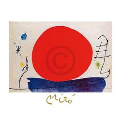 Foto van Joan miro - senzo titolo, 1967 kunstdruk 80x60cm