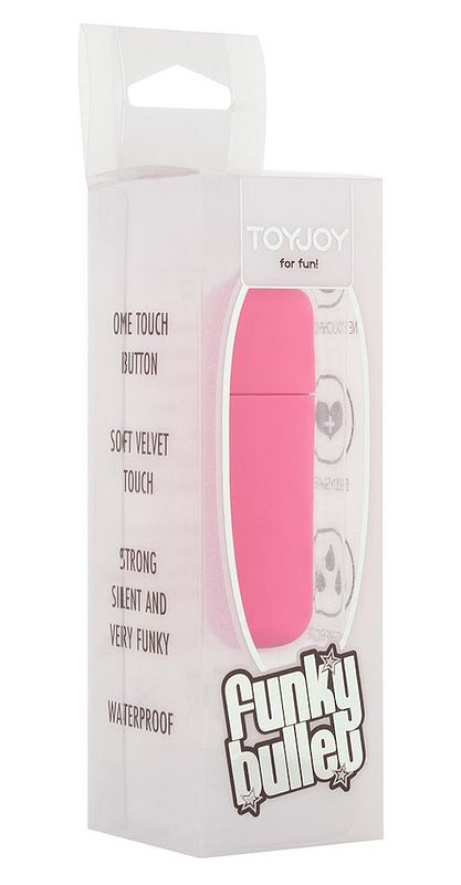 Foto van Toyjoy vibrator funky bullet pink