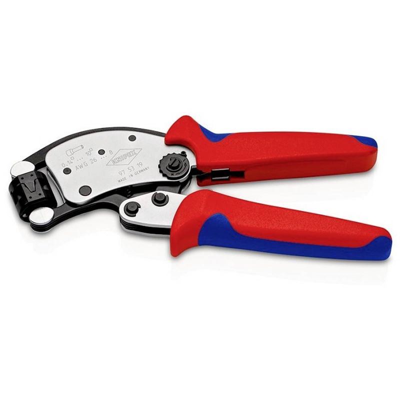 Foto van Knipex twistor® t crimpzange mit trapezcrimp 97 53 19 krimptang