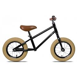 Foto van Rebel kids loopfiets met 2 wielen lars 12 inch jongens antraciet