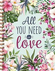 Foto van All you need is love! spiraalboek (lijnen)