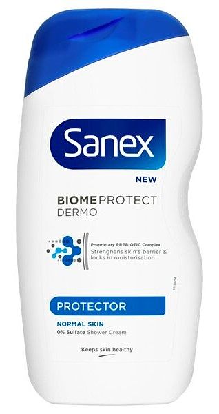 Foto van Sanex biome dermo protector douchecrème